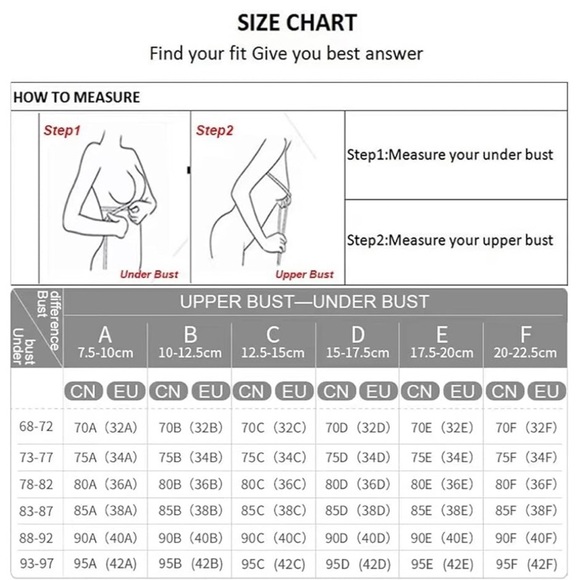 Strapless Bras for Women Push Up No Underwire Bandeau Bra. - Picture 4 of 9